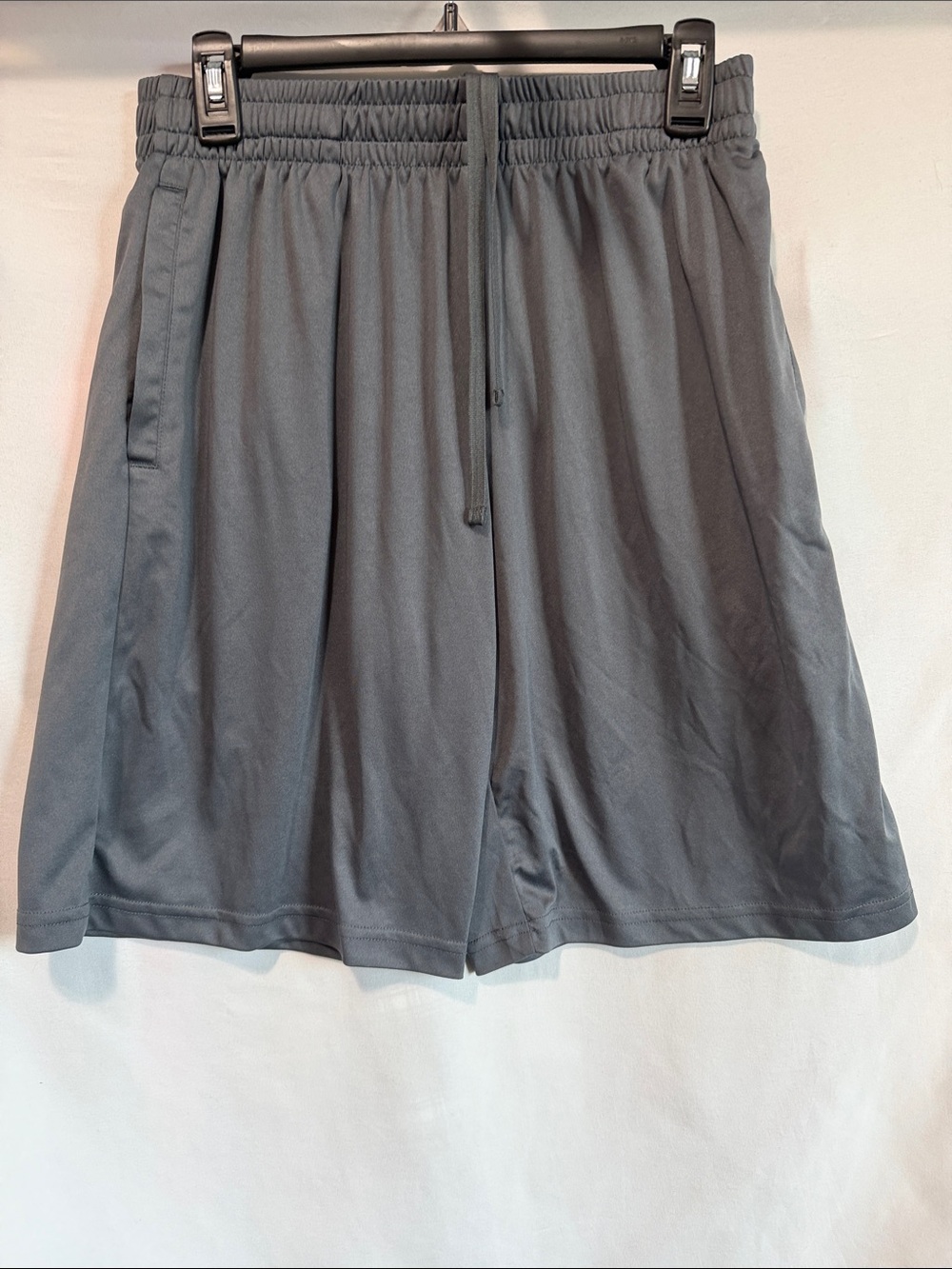 Men's Athletic Drawstring Shorts in Gray — Comfortable Performance Wear